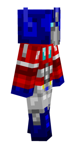 Blue skin: body, right side render