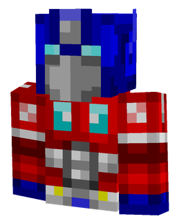 Blue skin: bust render