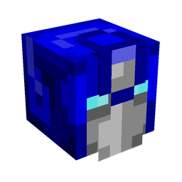 Blue skin: head render