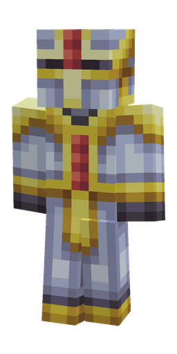 Blue skin: body, front render