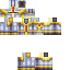 Blue skin: raw texture render