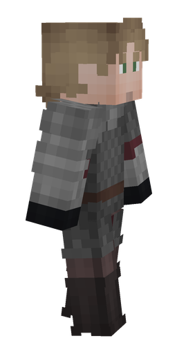 Black skin: body, right side render