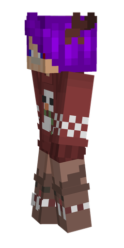 Orange skin: body, left side render