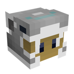 Black skin: head render