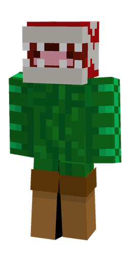 Brown skin: body, front render