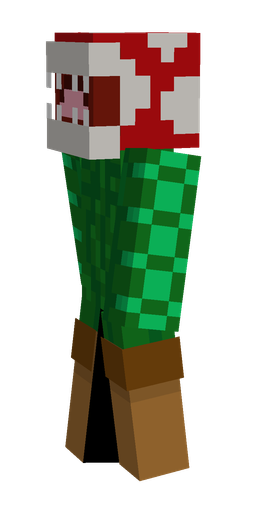 Brown skin: body, left side render