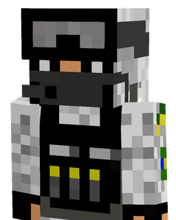 Black skin: bust render