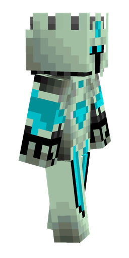 Black skin: body, right side render