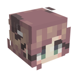 Black skin: head render