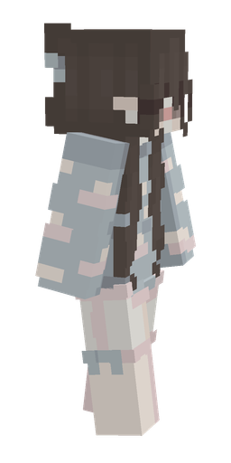 Black skin: body, right side render