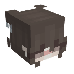 Black skin: head render