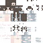 Black skin: raw texture render