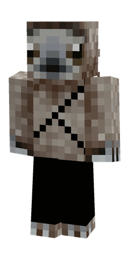 Black skin: body, front render
