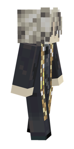 Black skin: body, right side render