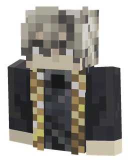 Black skin: bust render