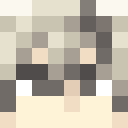 Black skin: face render