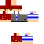 Classic skin: raw texture render