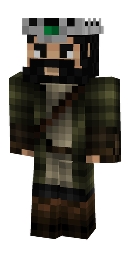 Black skin: body, front render
