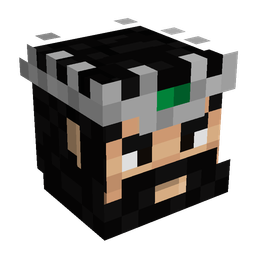Black skin: head render