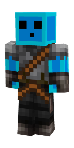 Black skin: body, front render