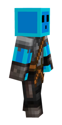 Black skin: body, right side render