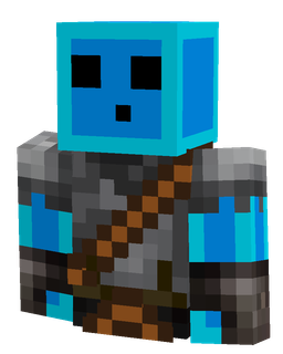 Black skin: bust render