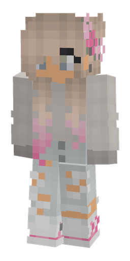 Orange skin: body, front render