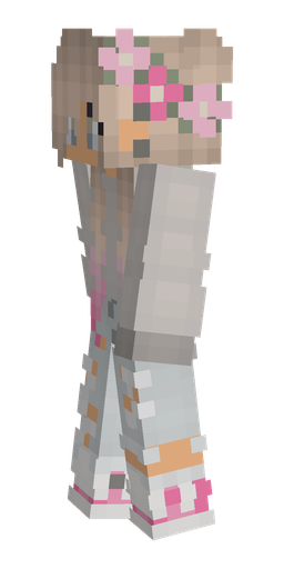 Orange skin: body, left side render