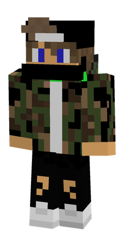 Black skin: body, front render