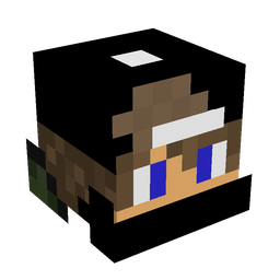Black skin: head render