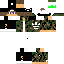Black skin: raw texture render