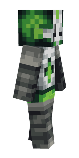 Black skin: body, right side render