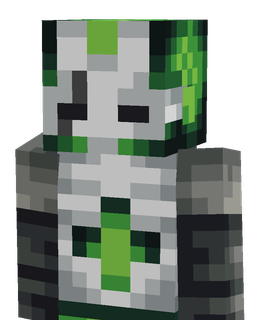 Black skin: bust render