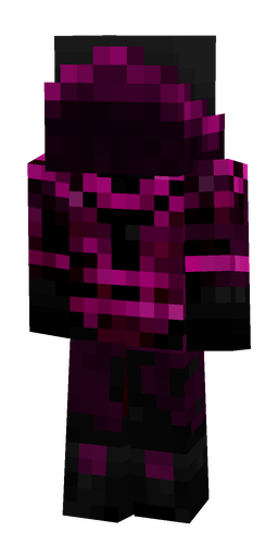 Black skin: body, back render
