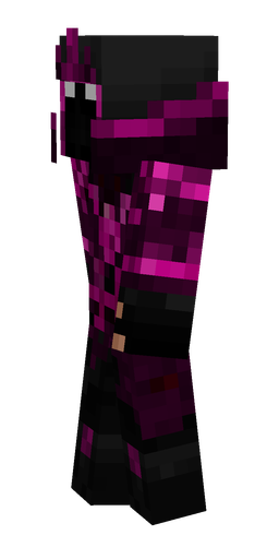 Black skin: body, left side render