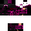 Black skin: raw texture render