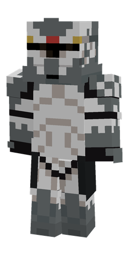 Black skin: body, front render