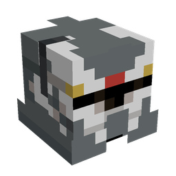 Black skin: head render