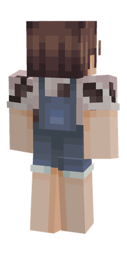 Classic skin: body, back render