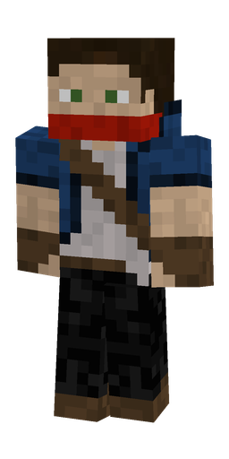 Black skin: body, front render