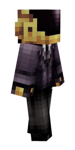 Black skin: body, right side render
