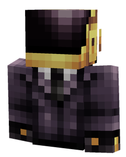 Black skin: bust render