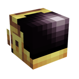 Black skin: head render