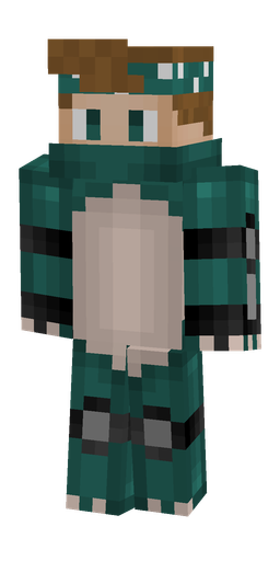 Black skin: body, front render