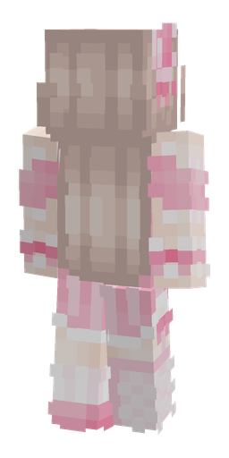 Orange skin: body, back render