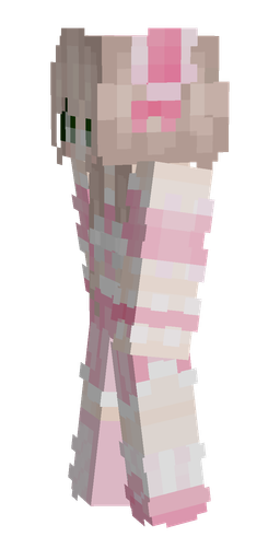Orange skin: body, left side render