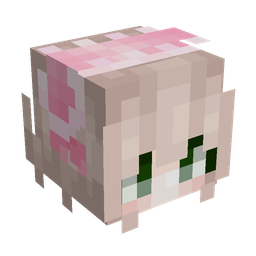 Orange skin: head render