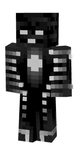 Black skin: body, front render