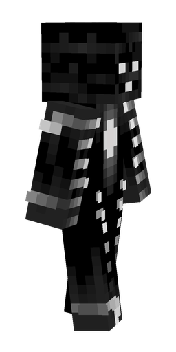 Black skin: body, right side render