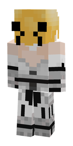 Gray skin: body, back render